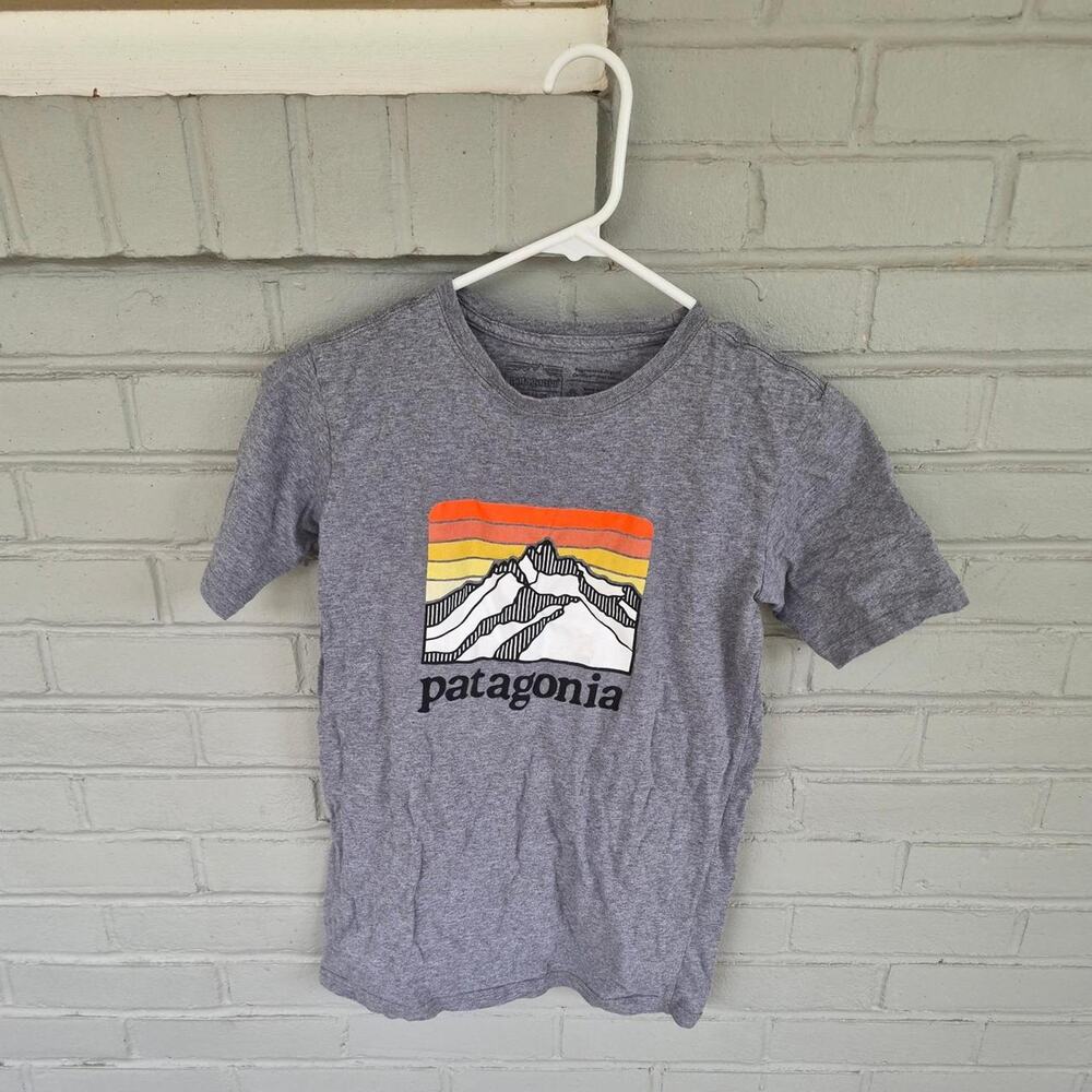 Authentic grey patagonia short sleeve top